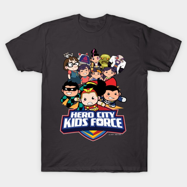 Hero City Kids Force All Star Cast T-Shirt by ABSI